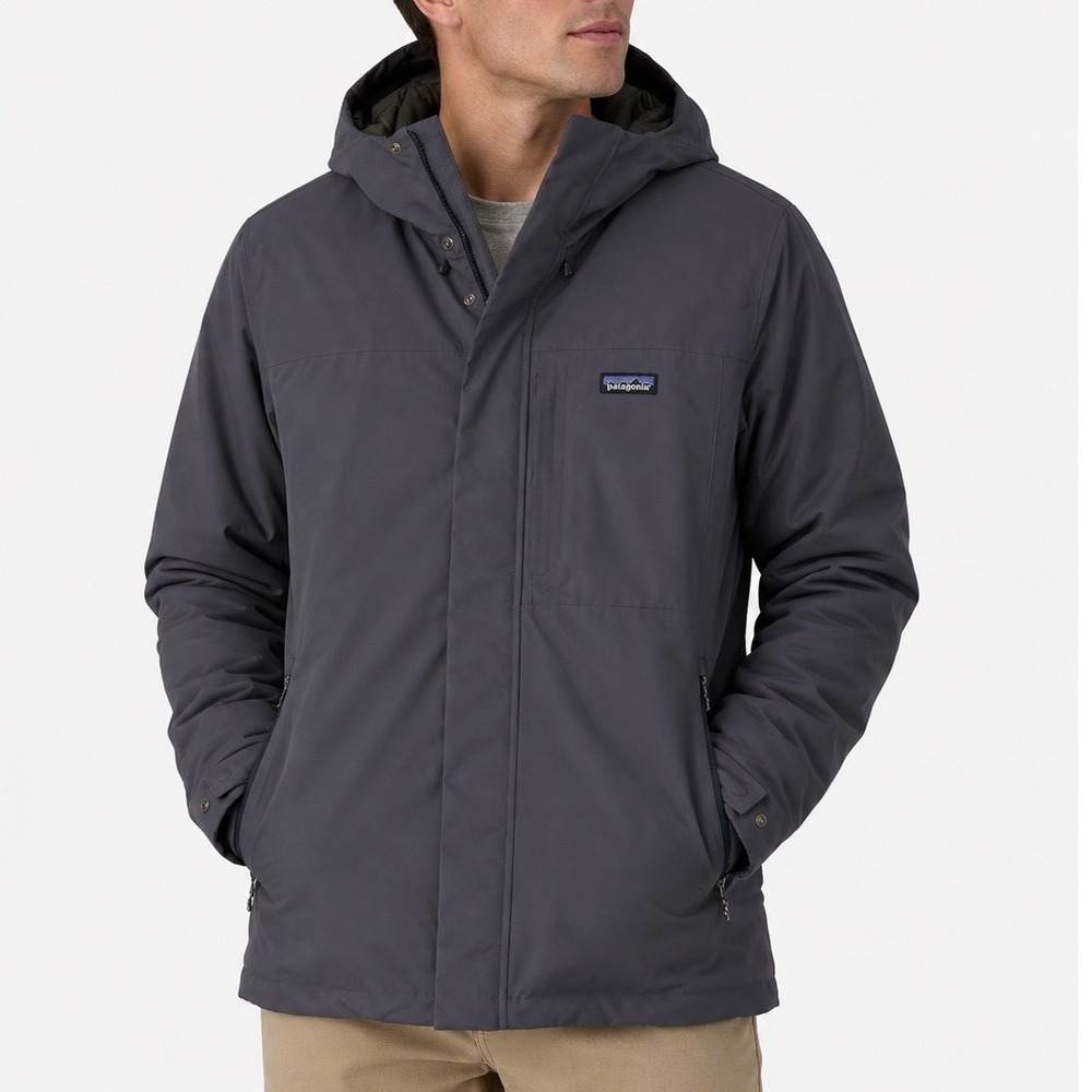 Patagonia Mens Windshadow Parka Forge Grey Insulated Jacket Small NWT $400 MSRP